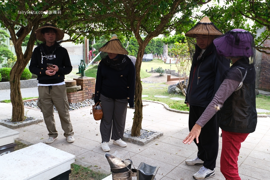 愛蜂園。新竹親子景點推薦 150元暢遊養蜂園，免費送蜂蜜再吃精緻蜂蜜下午茶！ @蹦啾♥謝蘿莉 La vie heureuse