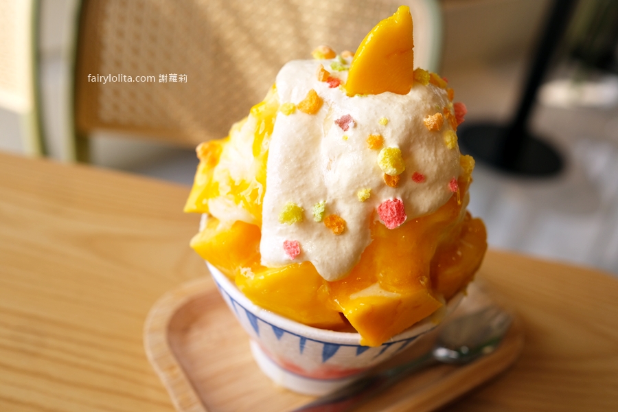 QQ田甜品工坊。120元開吃爆紅夢幻雪花冰！龍潭最夯打卡冰店！ @蹦啾♥謝蘿莉 La vie heureuse