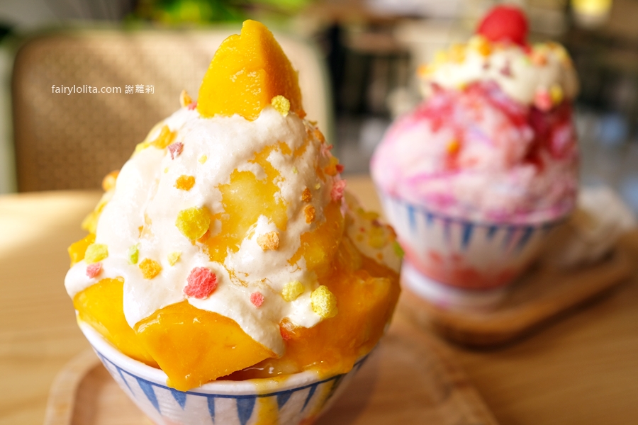 QQ田甜品工坊。120元開吃爆紅夢幻雪花冰！龍潭最夯打卡冰店！ @蹦啾♥謝蘿莉 La vie heureuse