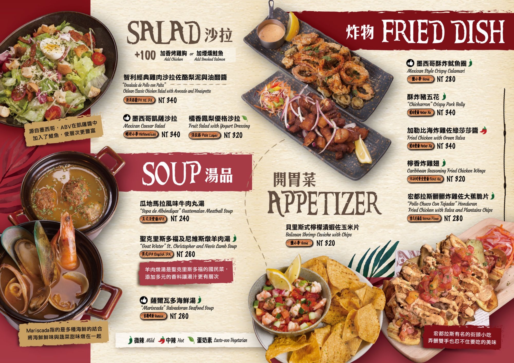 ABV Bar &#038; Kitchen 加勒比海餐酒館 台北忠孝店。從沒看過！原來加勒比海特色的早午餐這麼狂，份量巨無霸、風味超奔放！ @蹦啾♥謝蘿莉 La vie heureuse