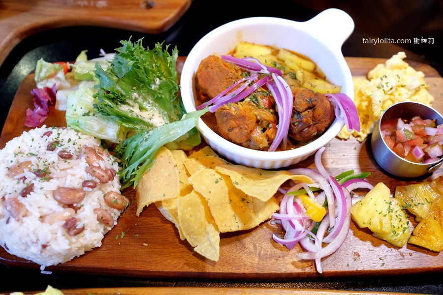 ABV Bar &#038; Kitchen 加勒比海餐酒館 台北忠孝店。從沒看過！原來加勒比海特色的早午餐這麼狂，份量巨無霸、風味超奔放！ @蹦啾♥謝蘿莉 La vie heureuse