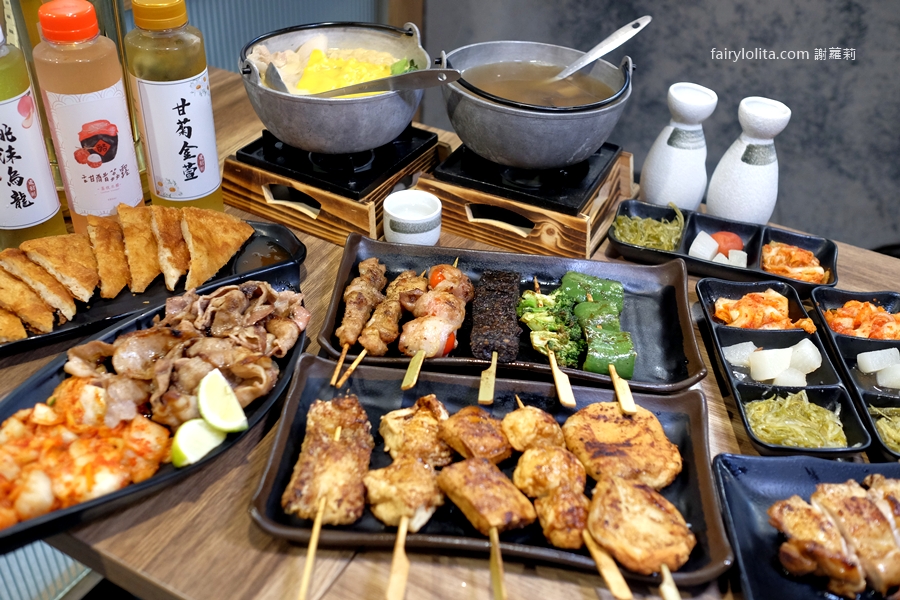 柒息地（三重自強店）。19元爽吃平價串燒！近30種食材任選＋隱藏版私房菜，CP值爆表！