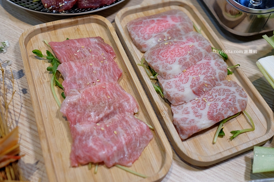 燒肉道。吃到撐還吃不完！689元百種食材無限點，全台第一家「軌道送餐」太誇張！ @蹦啾&hearts;謝蘿莉 La vie heureuse